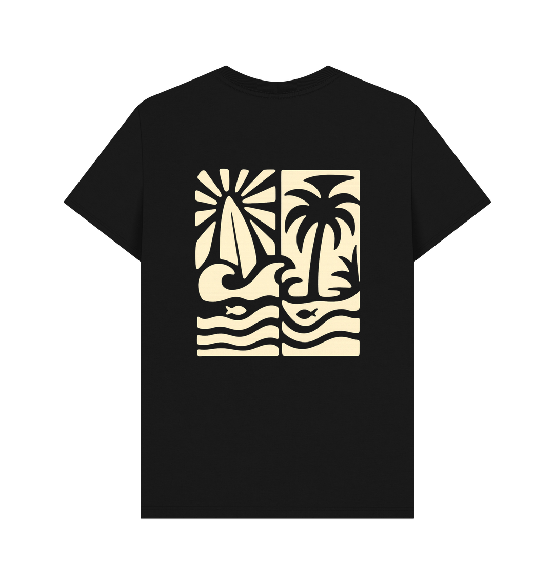 Black Printed T-shirt
