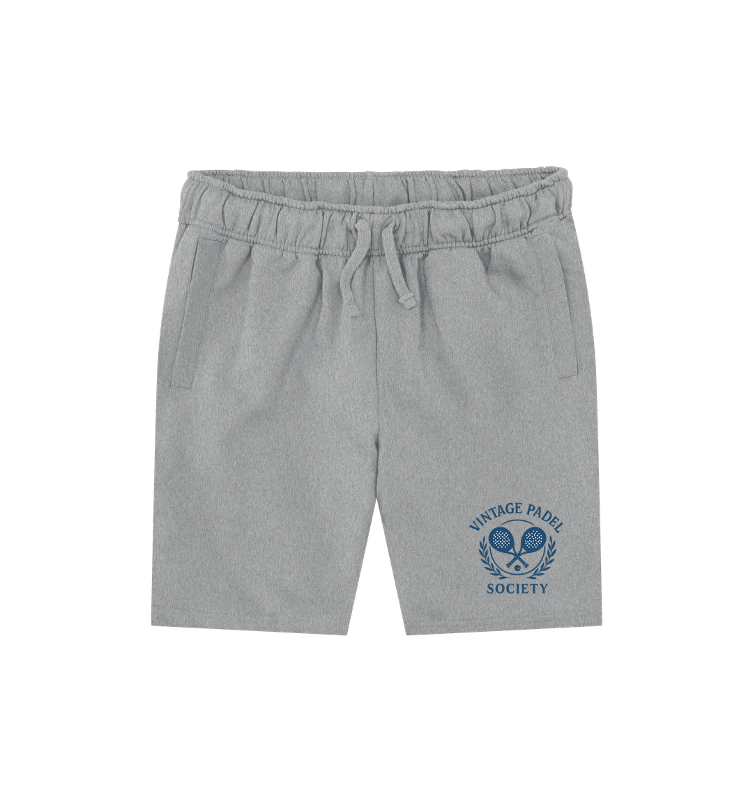 Athletic Grey Printed Mens Shorts