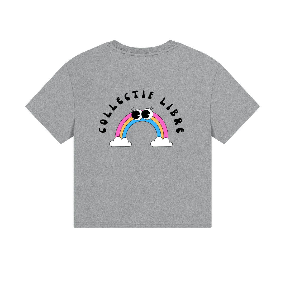 Athletic Grey Printed T-shirt