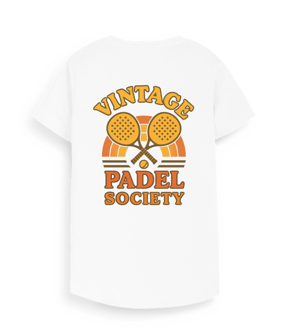 Sportshirt „Vintage Padel Society“ 🎾🧢 Collectif Libre