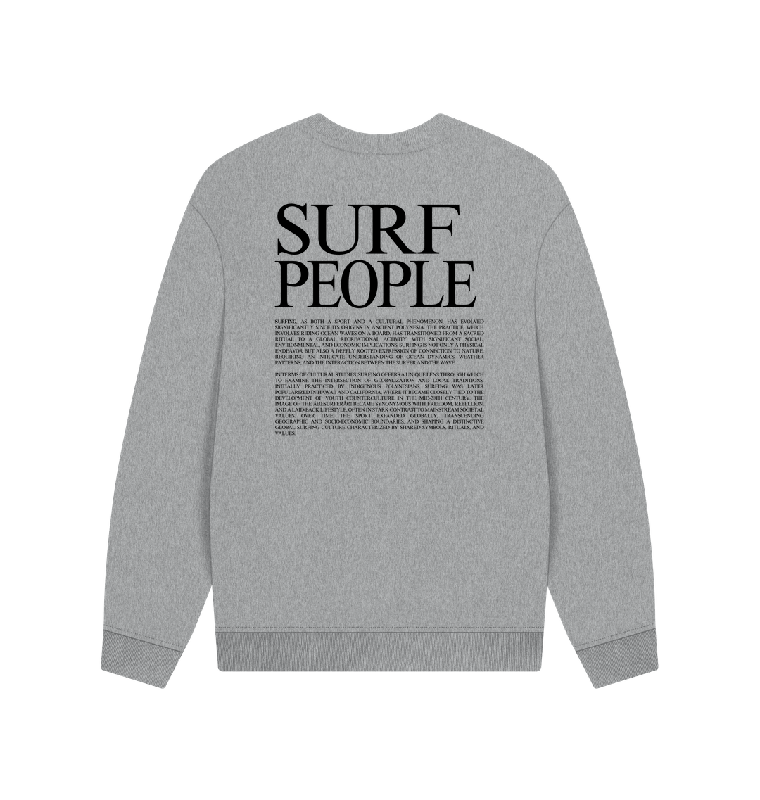 Athletic Grey Printed Sweater