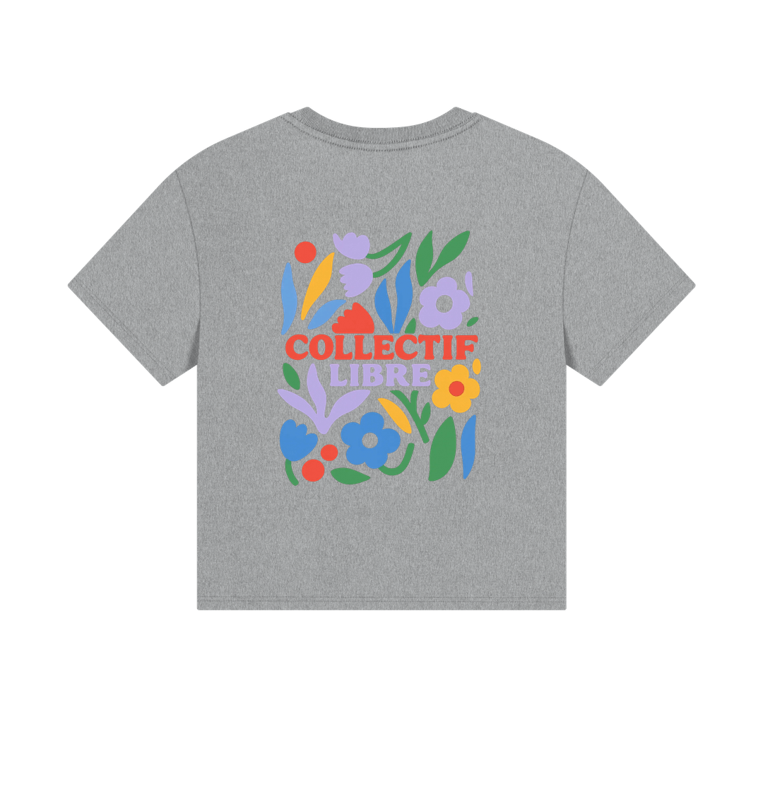 Athletic Grey Printed T-shirt