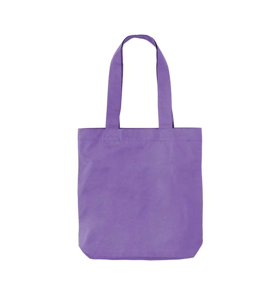 Violet Printed Bag