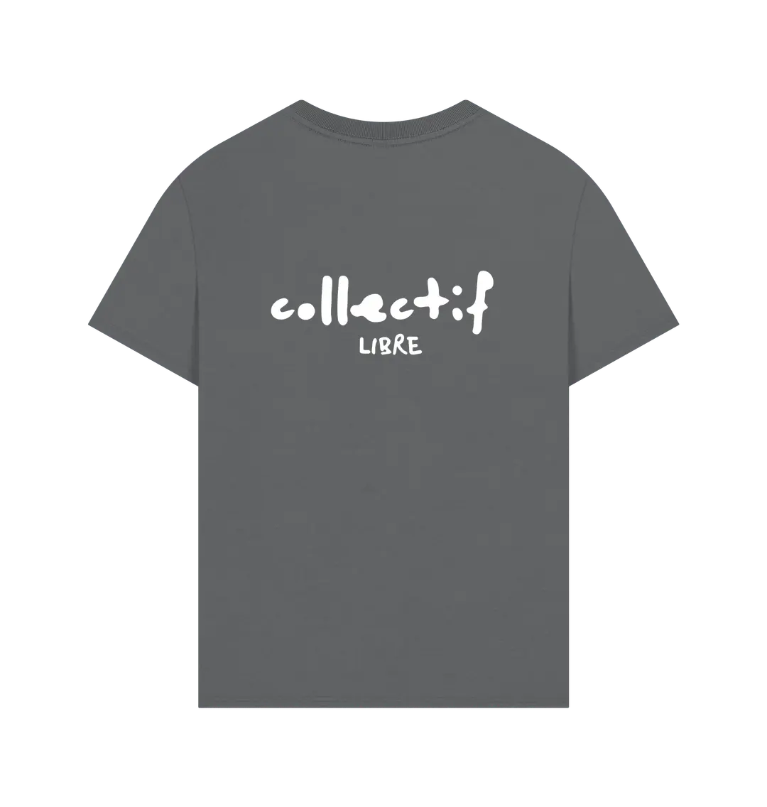 Slate Grey Printed T-shirt