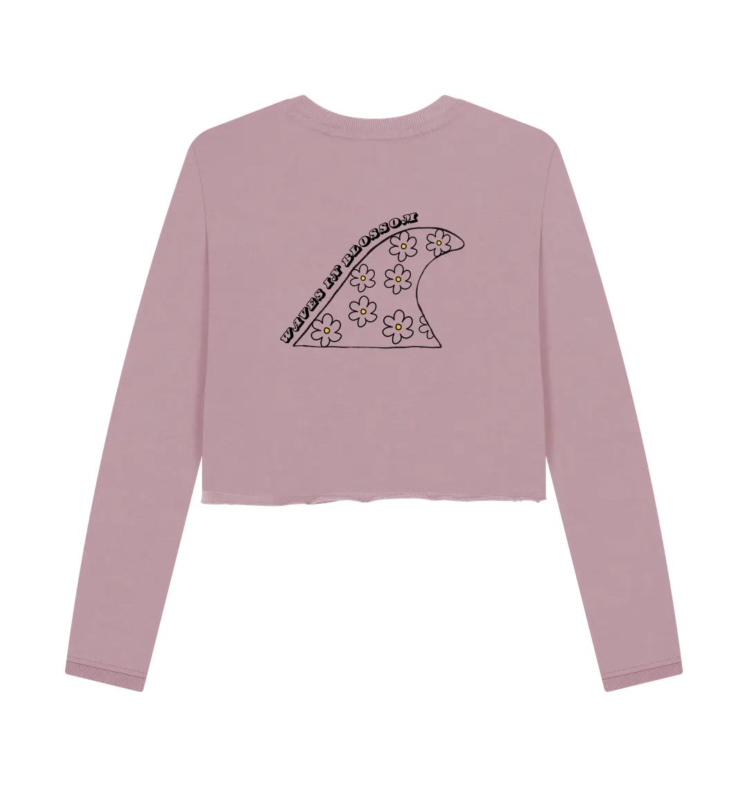 Mauve Printed Boxy Jumpers