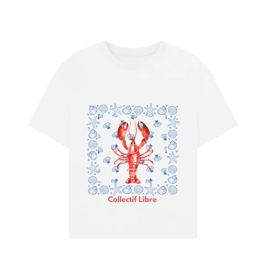 White Printed T-shirt