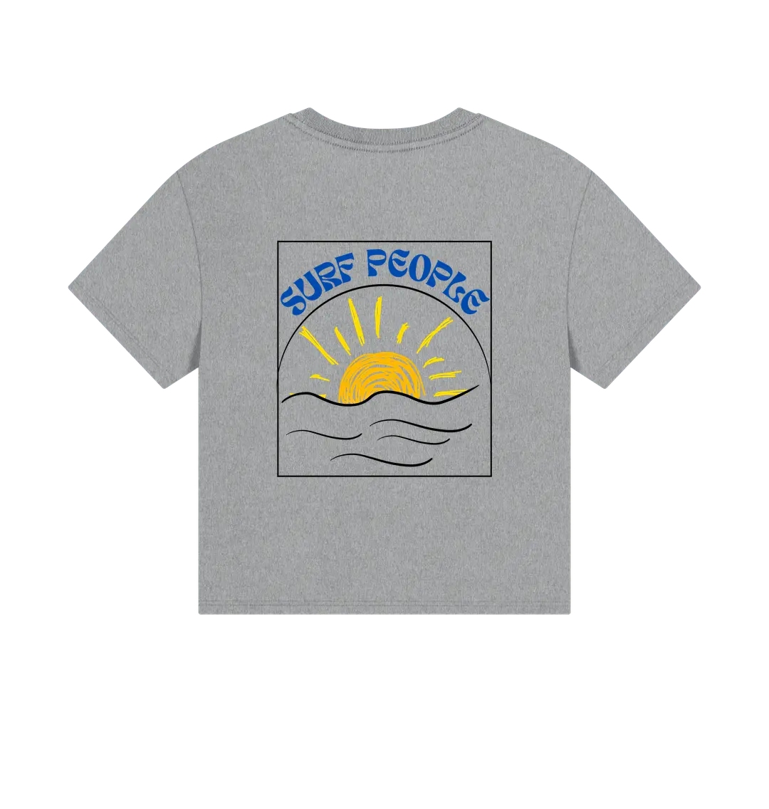 Athletic Grey Printed T-shirt