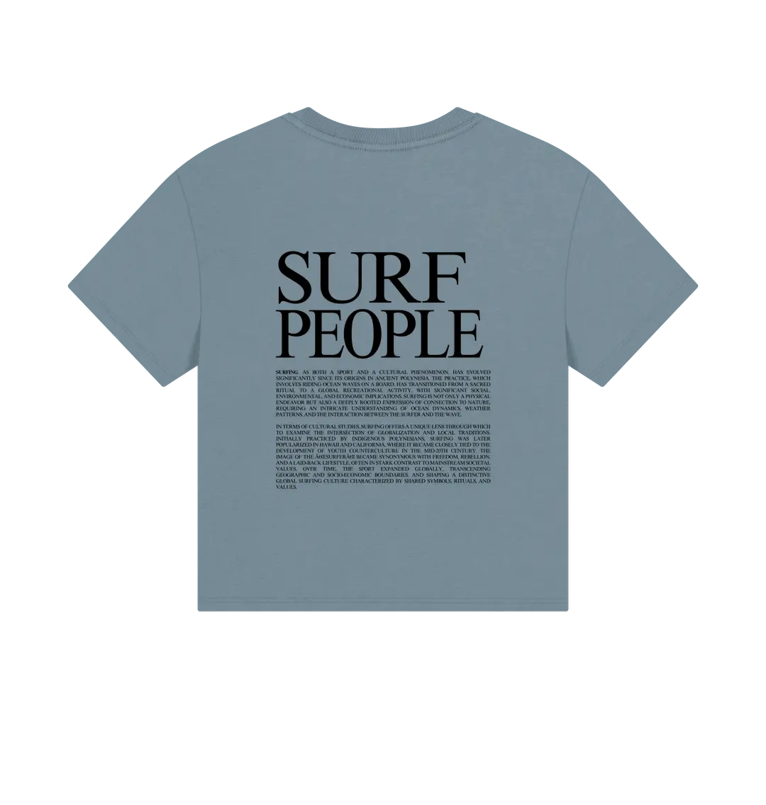 Stone Blue Printed T-shirt