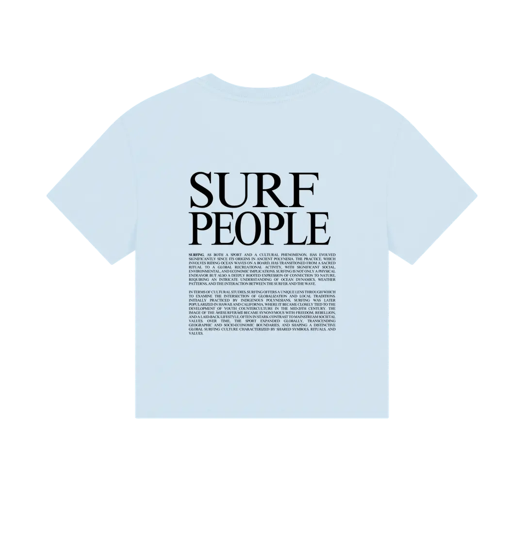 Sky Blue Printed T-shirt