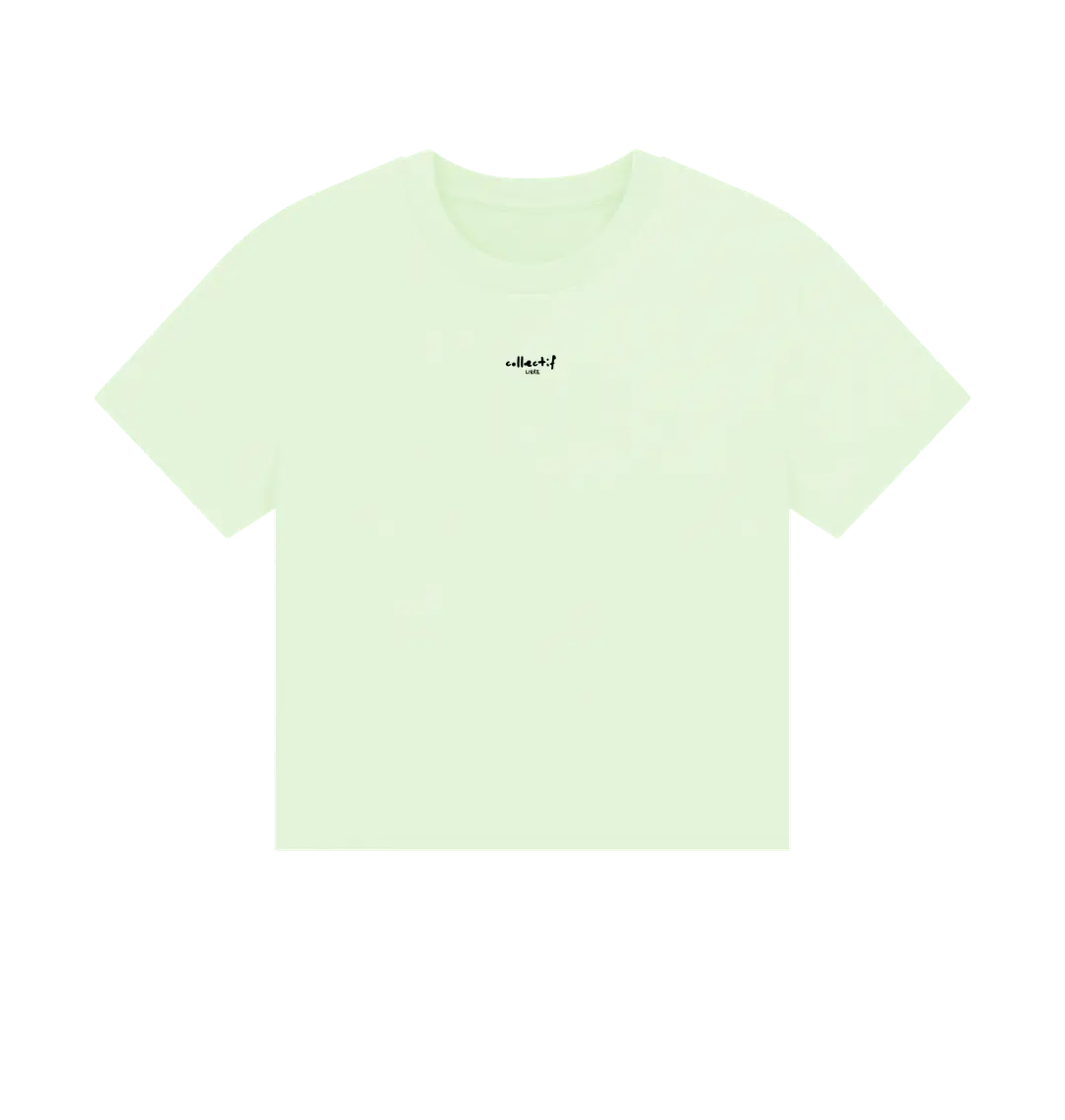 Pastel Green Printed T-shirt