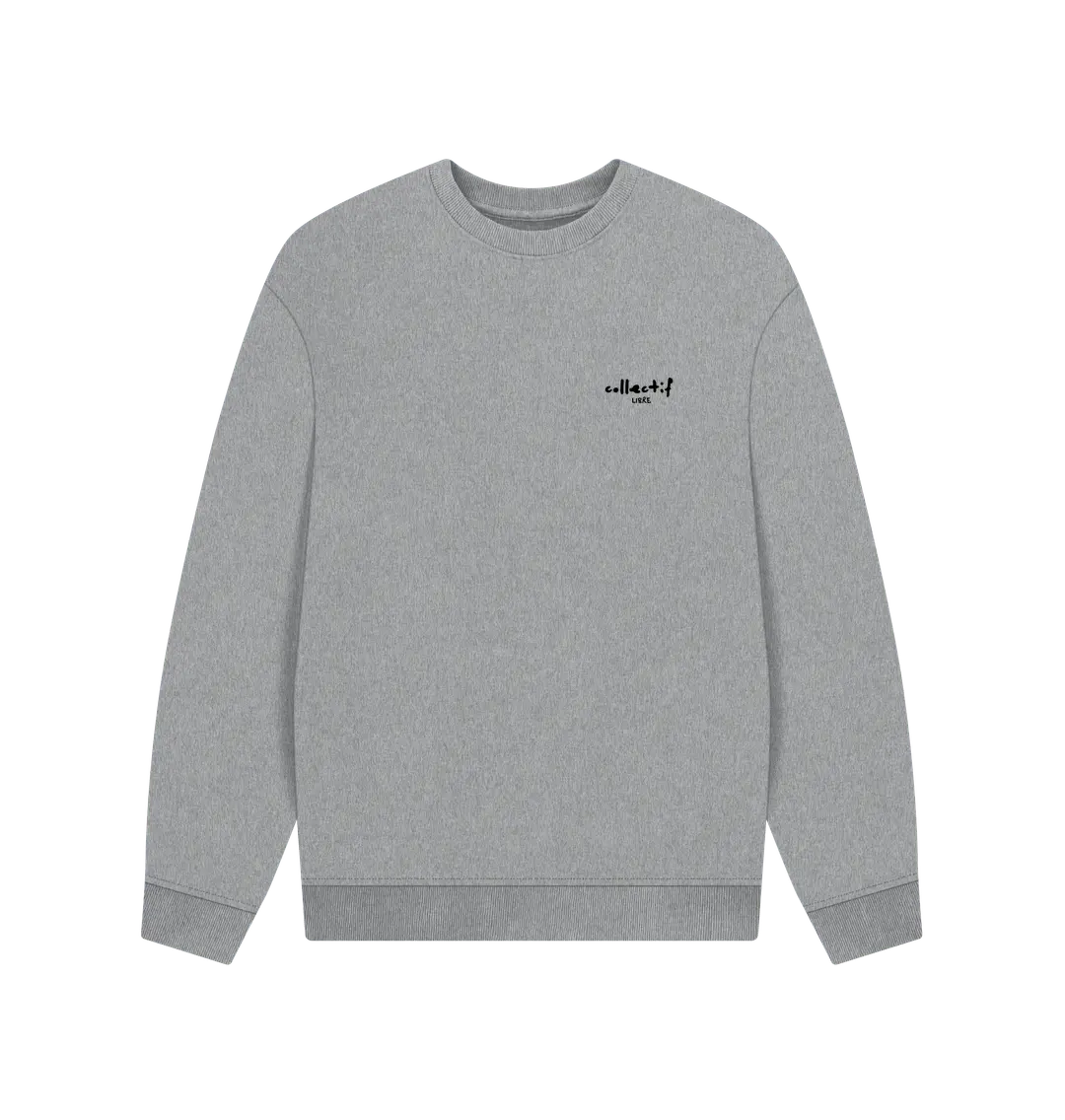 Athletic Grey Printed Sweater