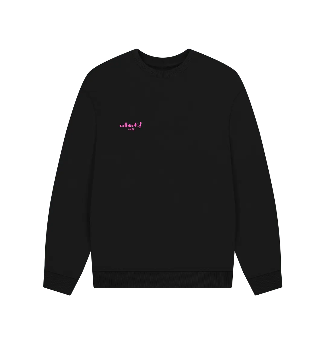 Black Printed Sweater