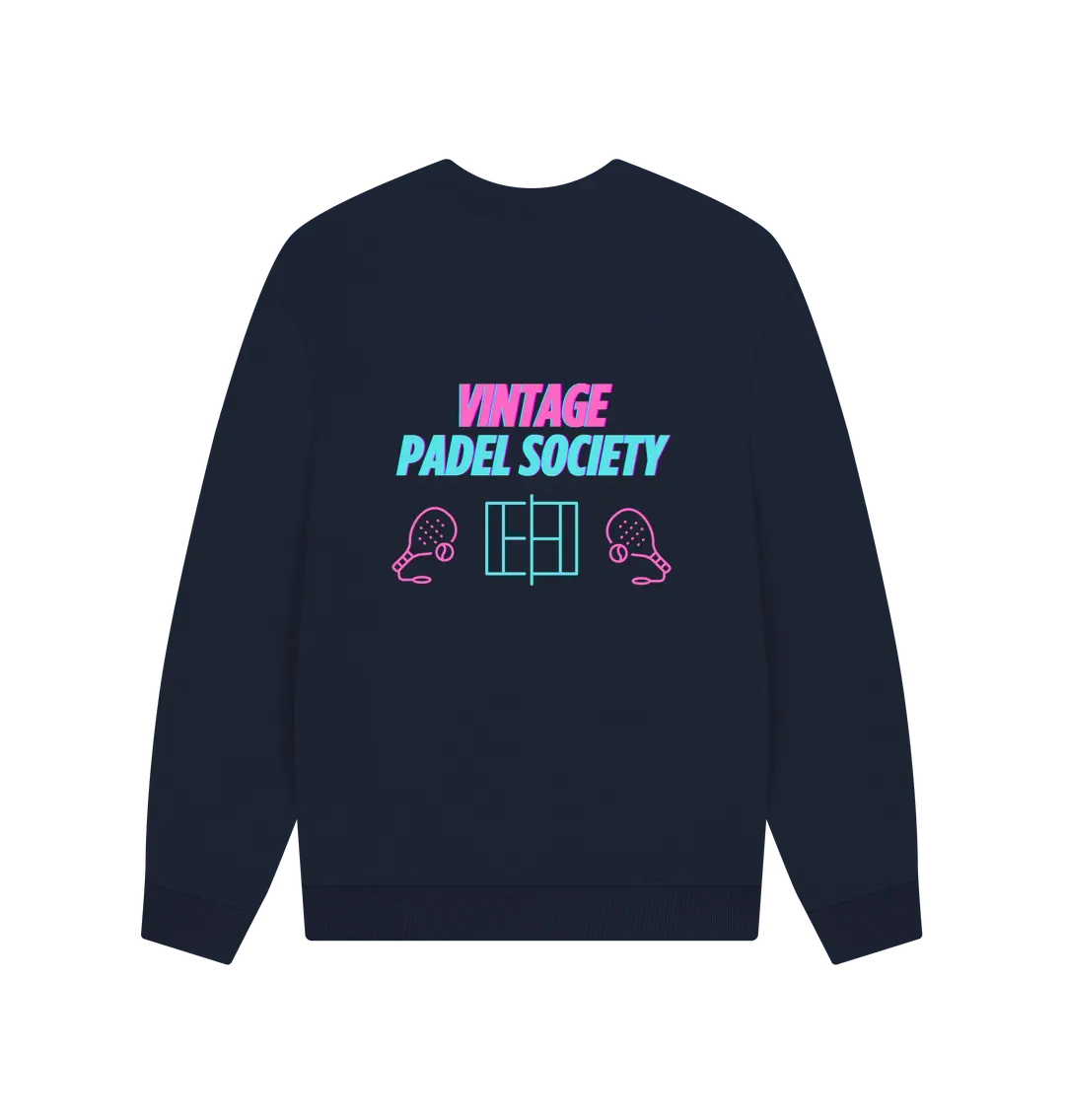 Navy Blue Printed Sweater