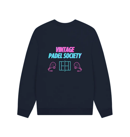 Navy Blue Printed Sweater