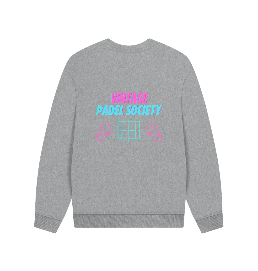 Athletic Grey Printed Sweater