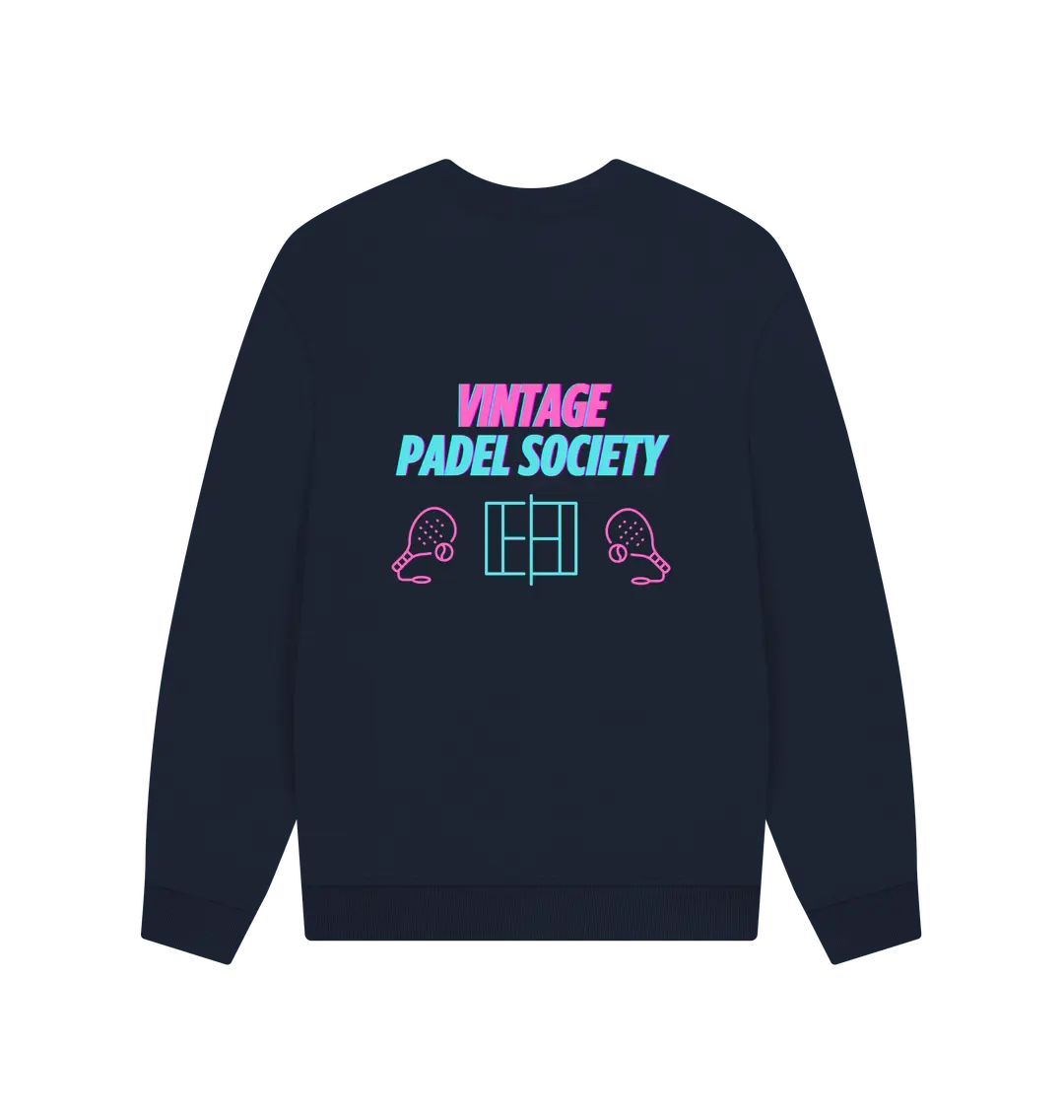 Navy Blue Printed Sweater