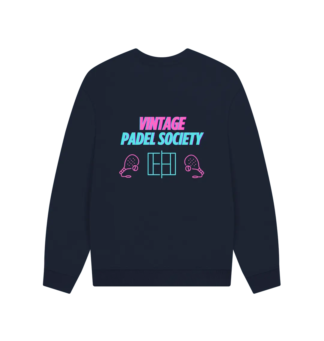 Navy Blue Printed Sweater