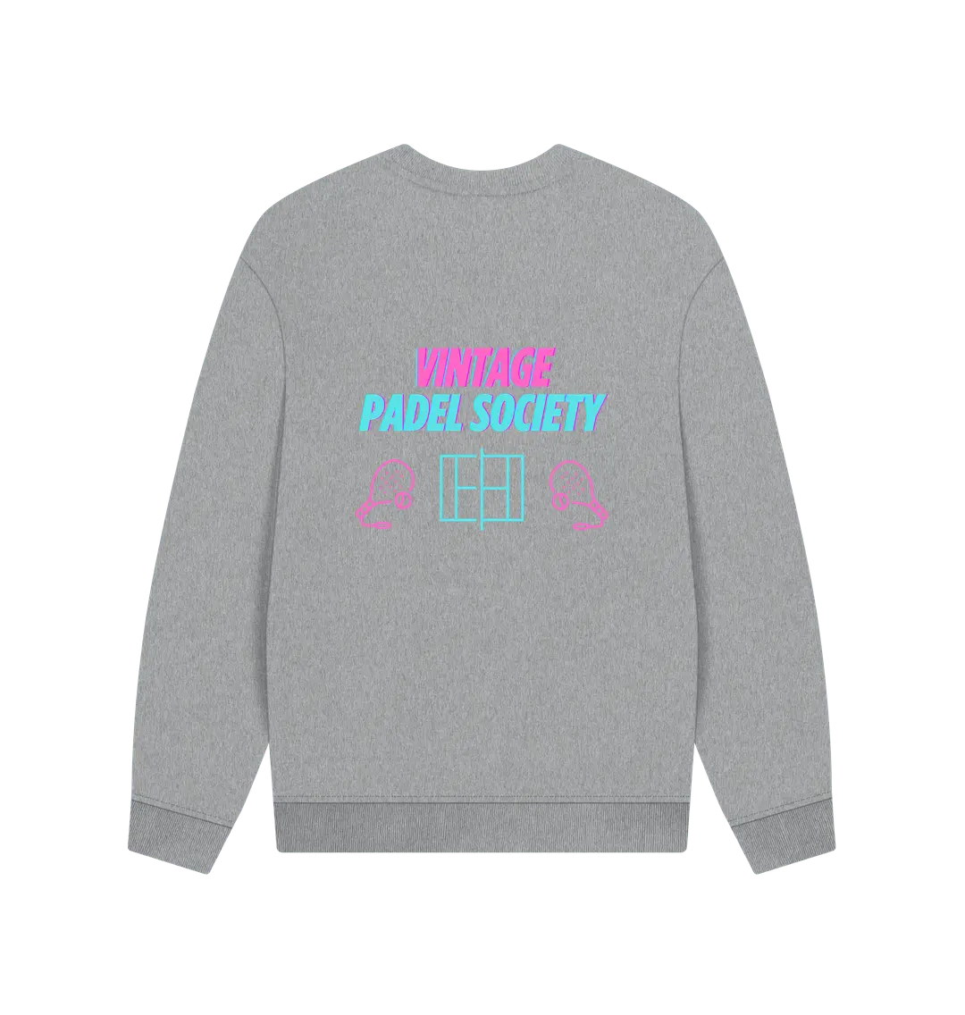 Athletic Grey Printed Sweater