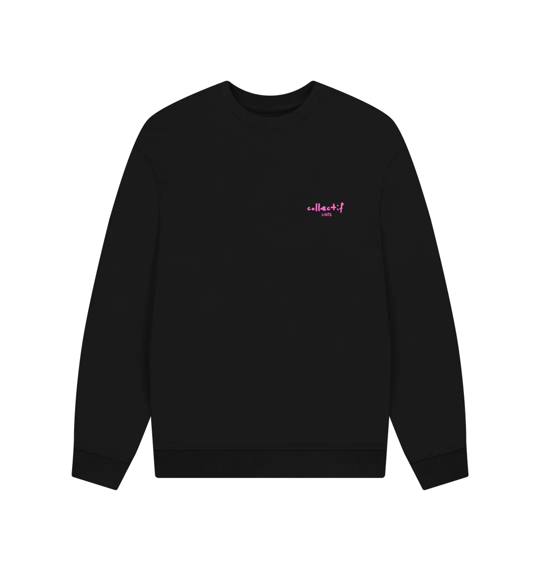 Black Printed Sweater