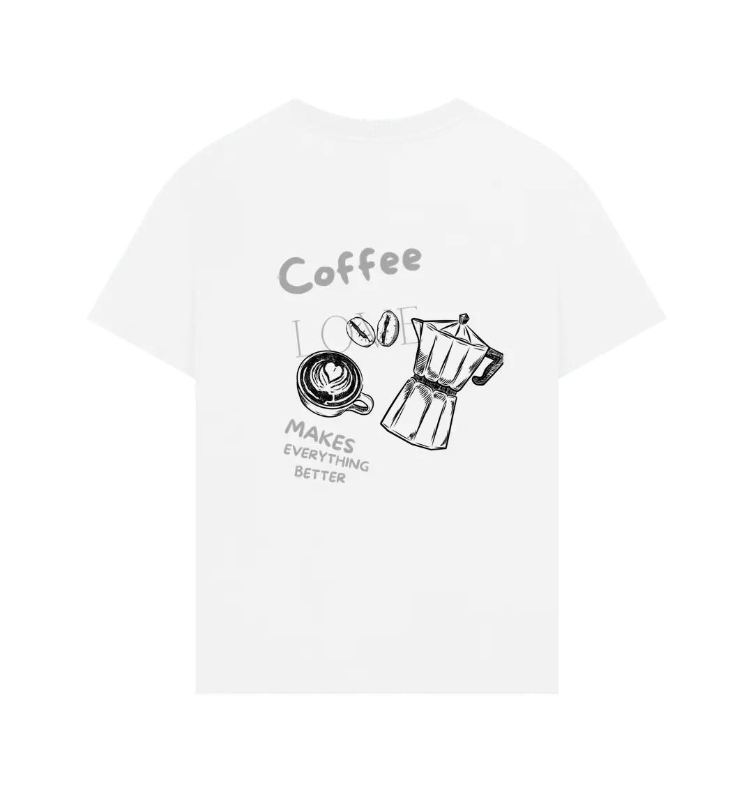 White Printed T-shirt