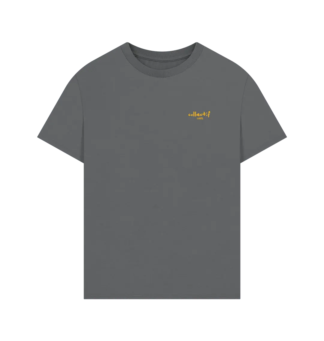 Slate Grey Printed T-shirt