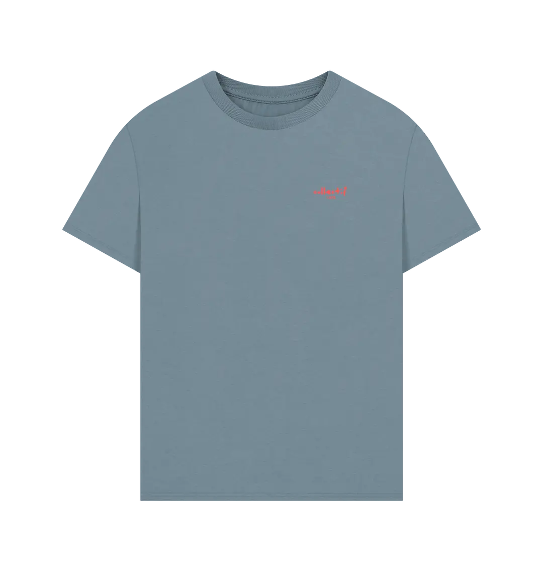 Stone Blue Printed T-shirt
