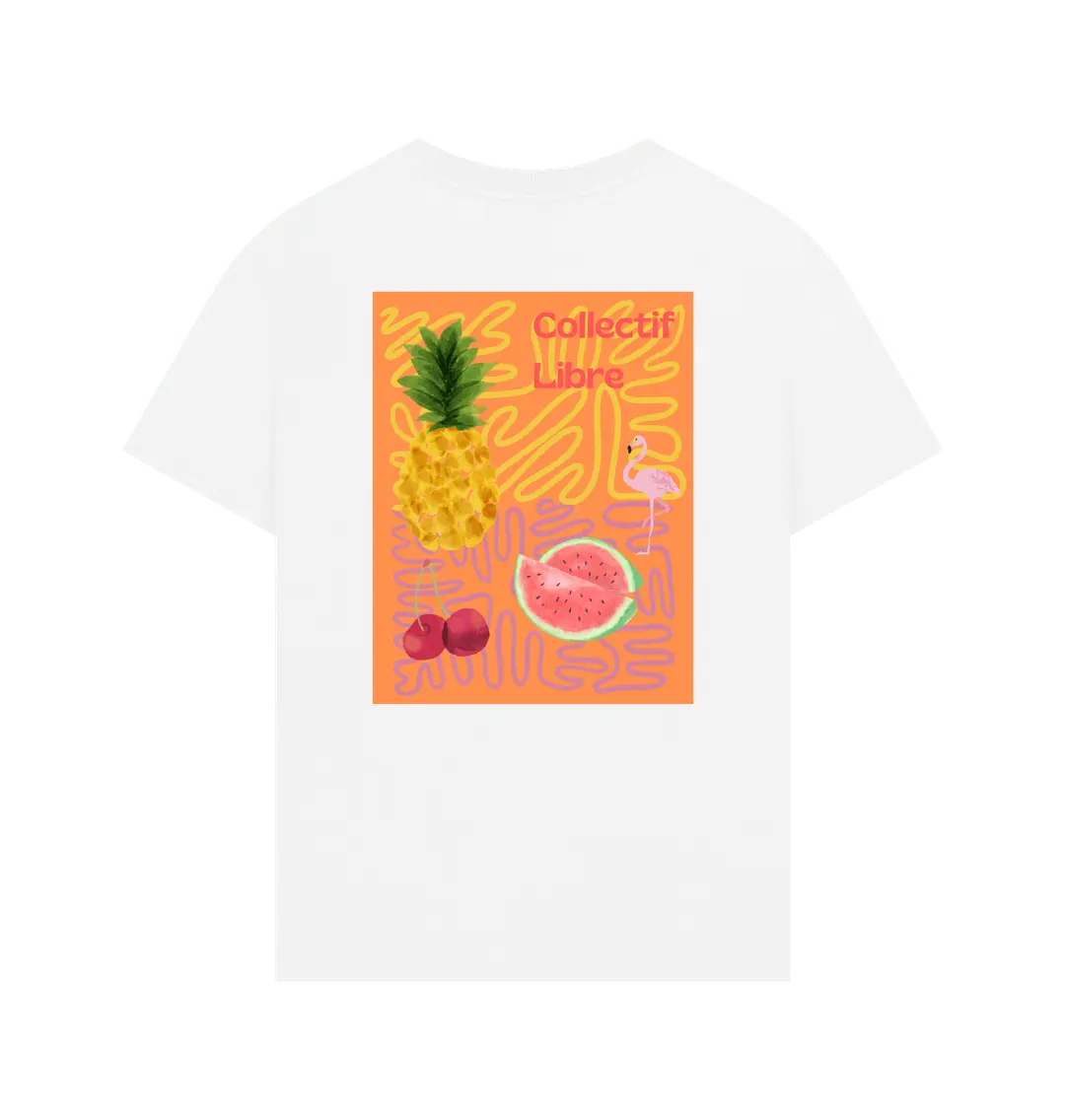 White Printed T-shirt