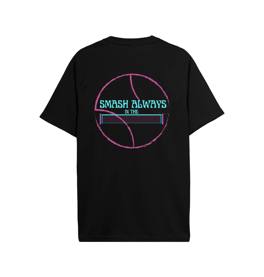 Jet Black Printed T-shirt