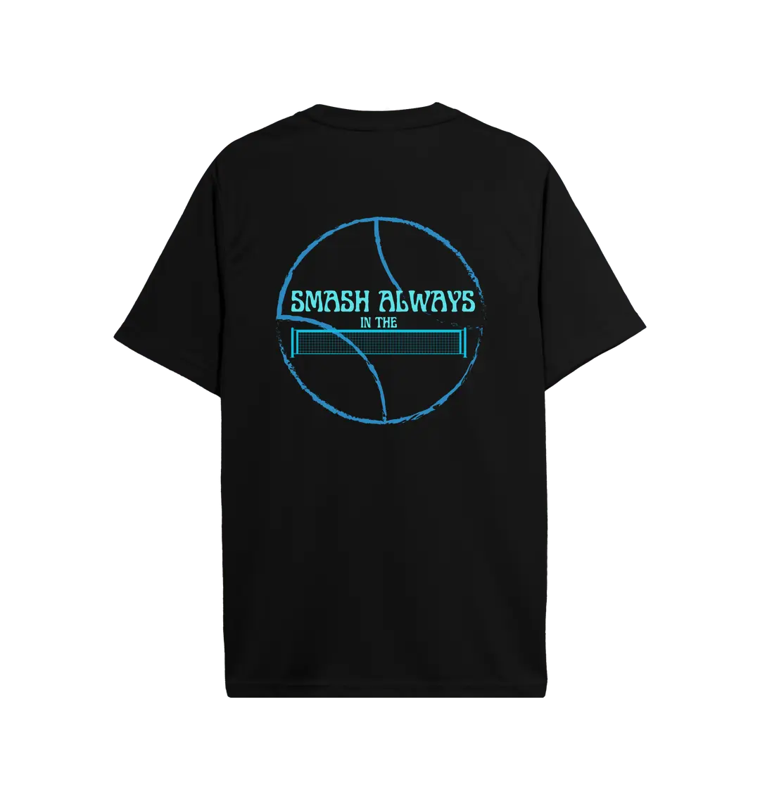 Jet Black Printed T-shirt