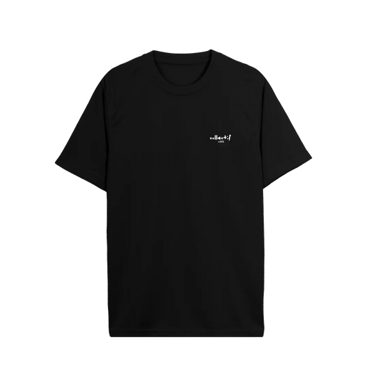 Jet Black Printed T-shirt