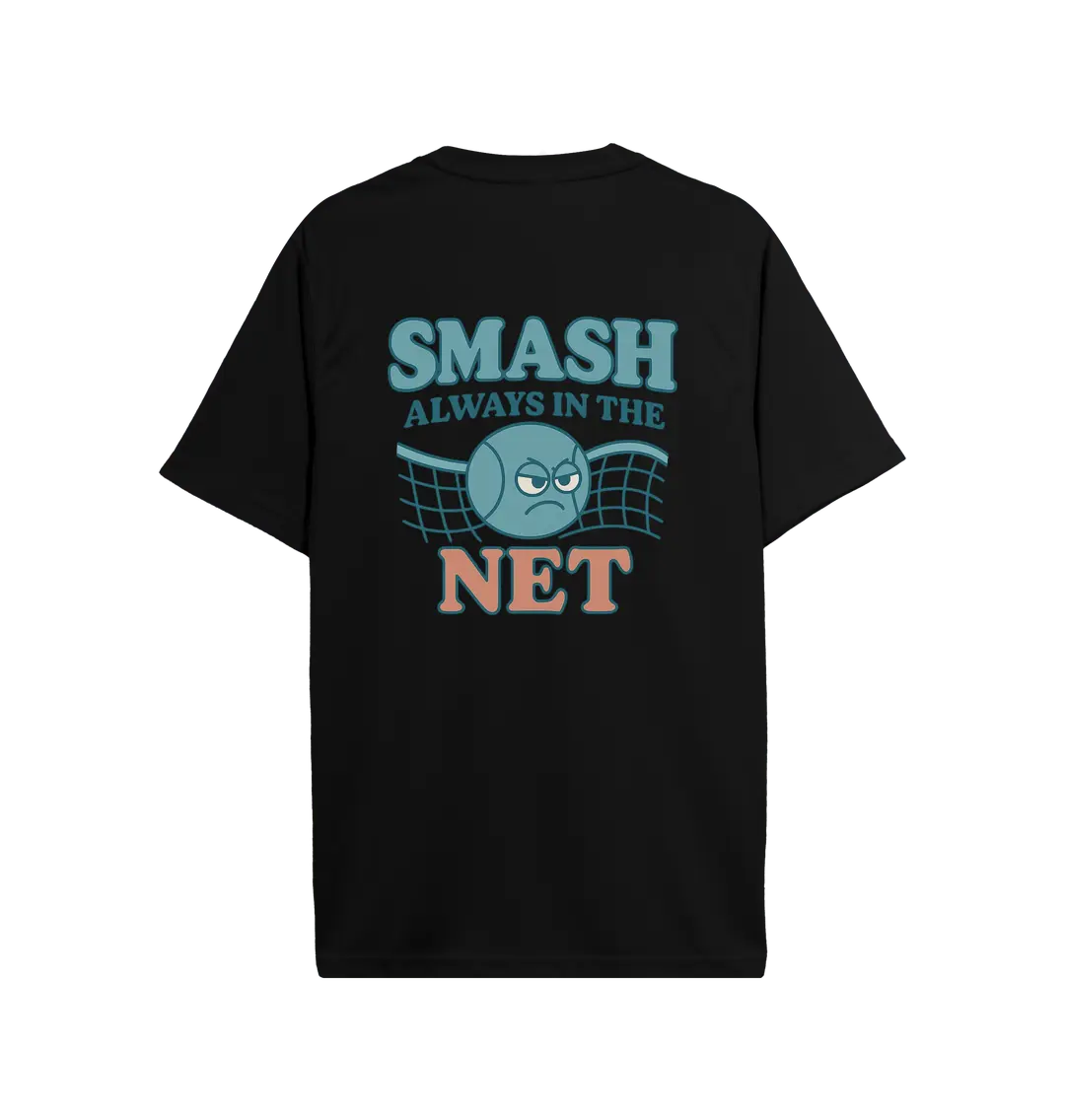 Jet Black Printed T-shirt