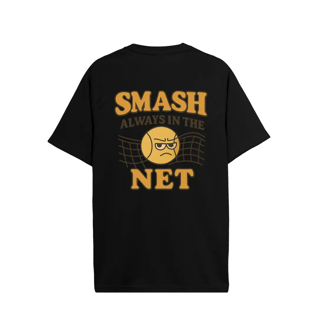 Jet Black Printed T-shirt