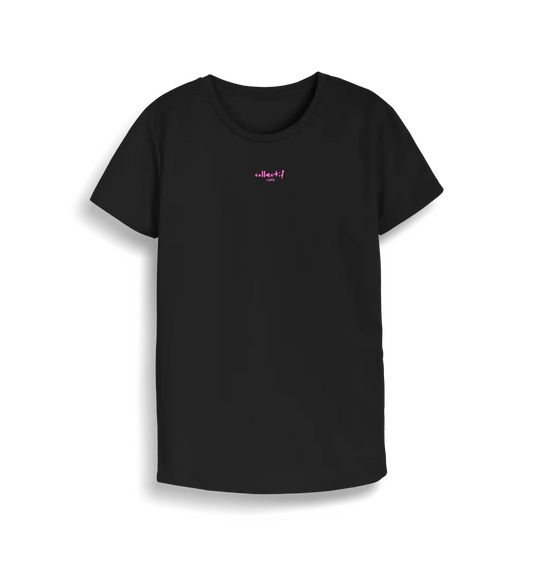 Jet Black Printed T-shirt