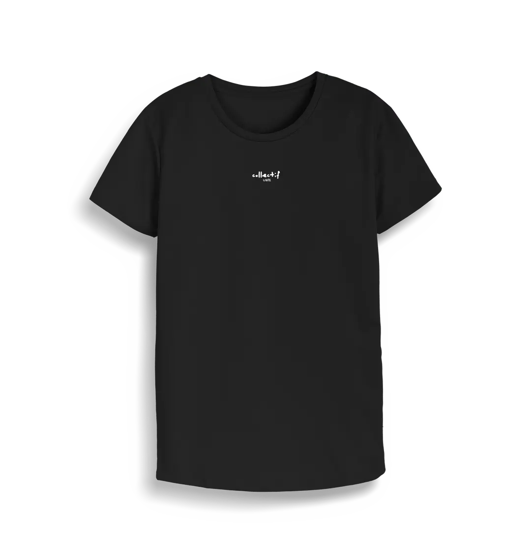 Jet Black Printed T-shirt