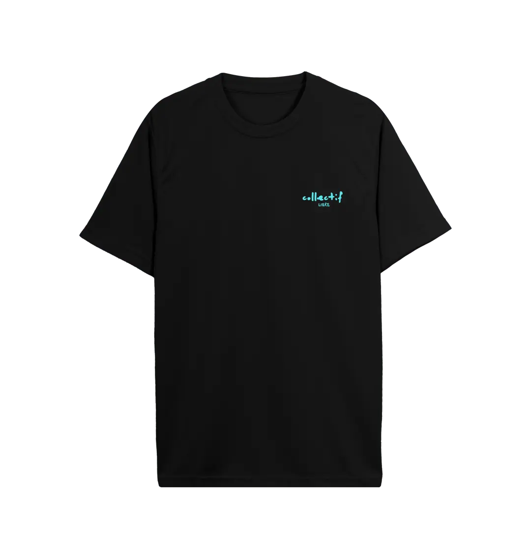 Jet Black Printed T-shirt