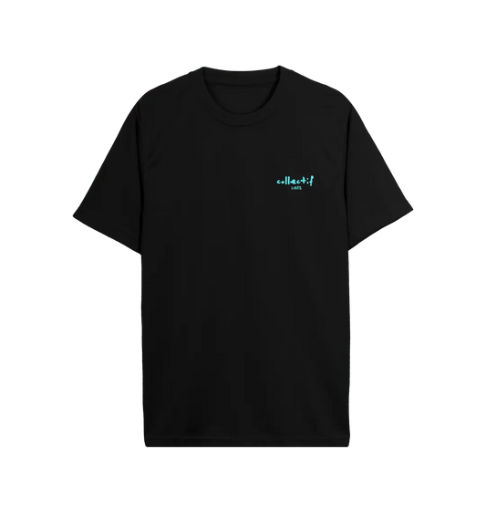 Jet Black Printed T-shirt