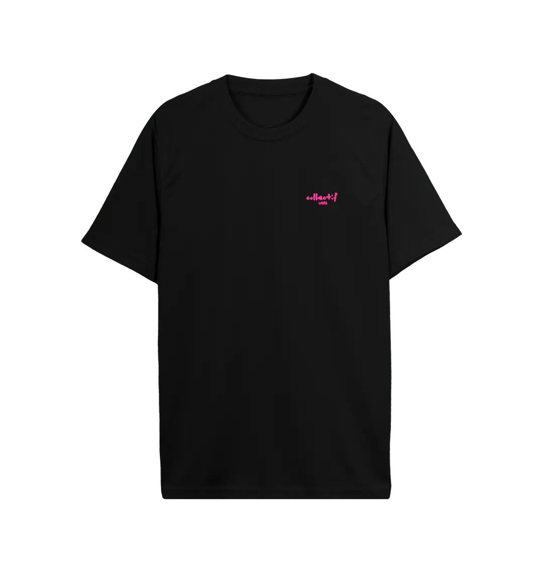 Jet Black Printed T-shirt