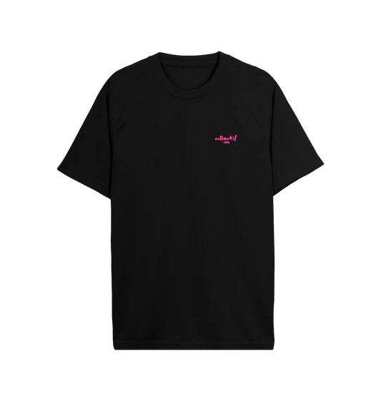 Jet Black Printed T-shirt