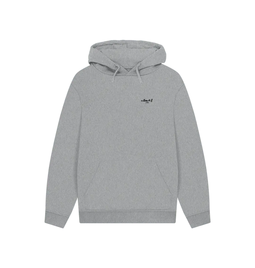 Athletic Grey Printed Hoody