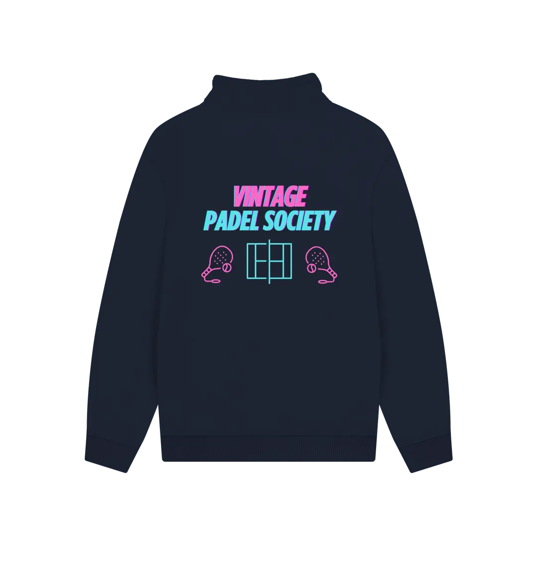 Navy Printed Sweater