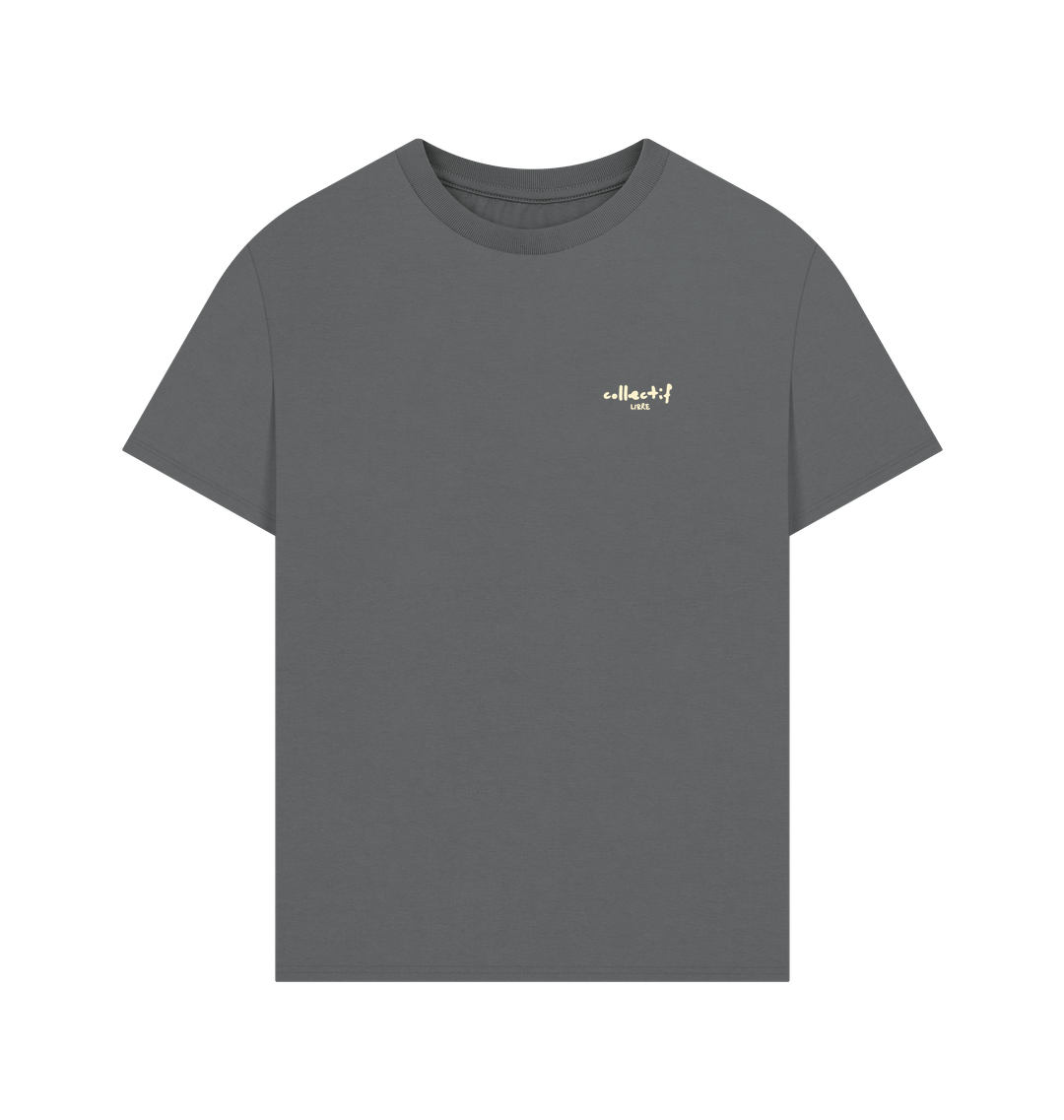 Slate Grey Printed T-shirt