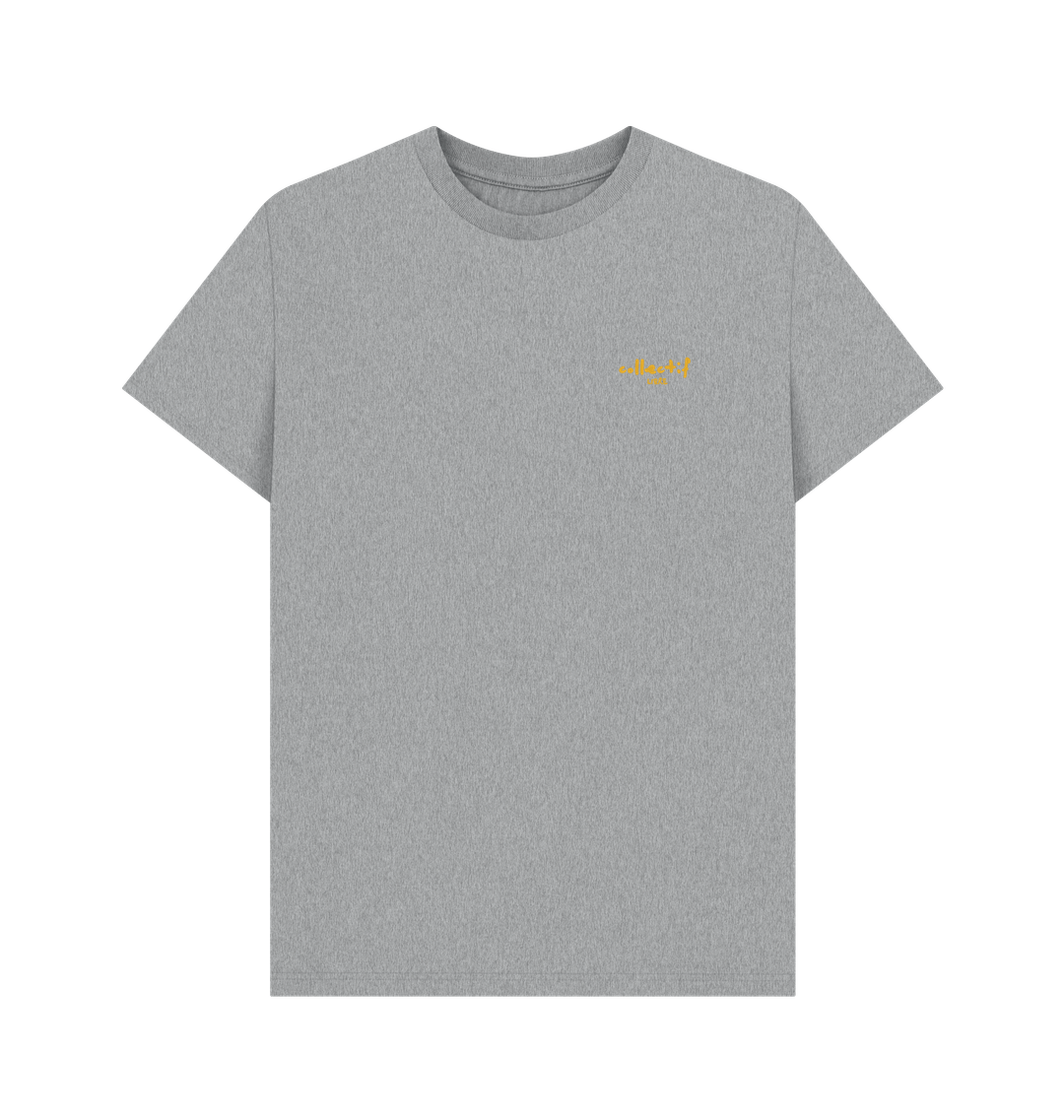 Athletic Grey Printed T-shirt