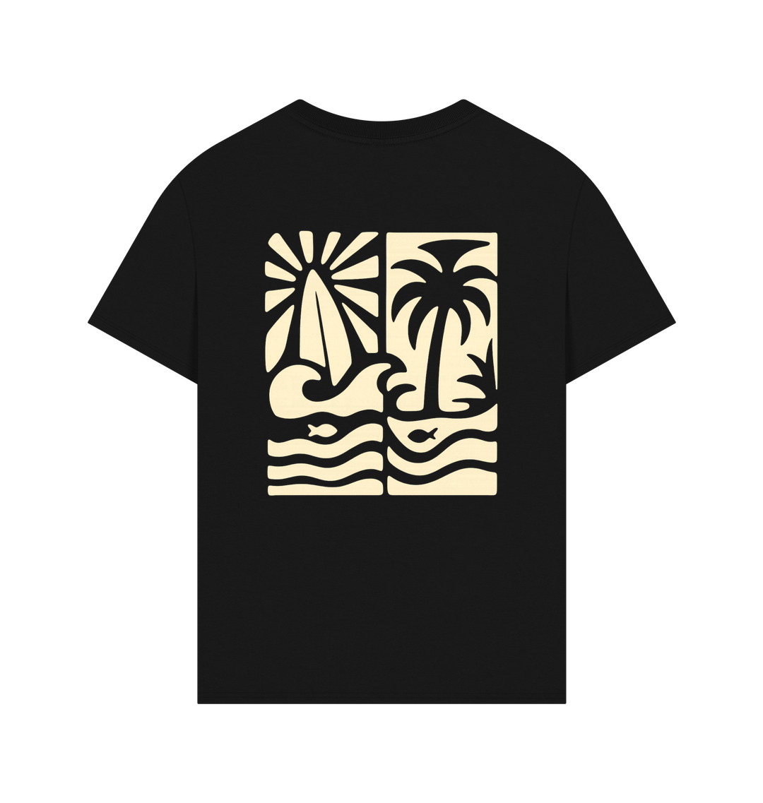 Black Printed T-shirt