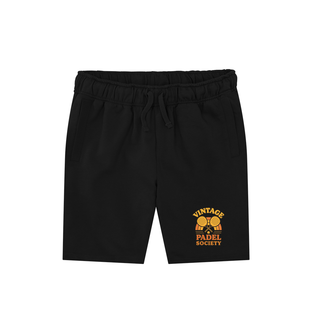 Black Printed Mens Shorts