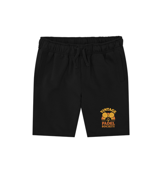 Black Printed Mens Shorts
