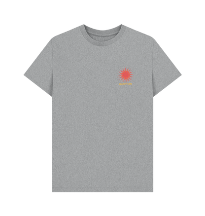 Athletic Grey Printed T-shirt