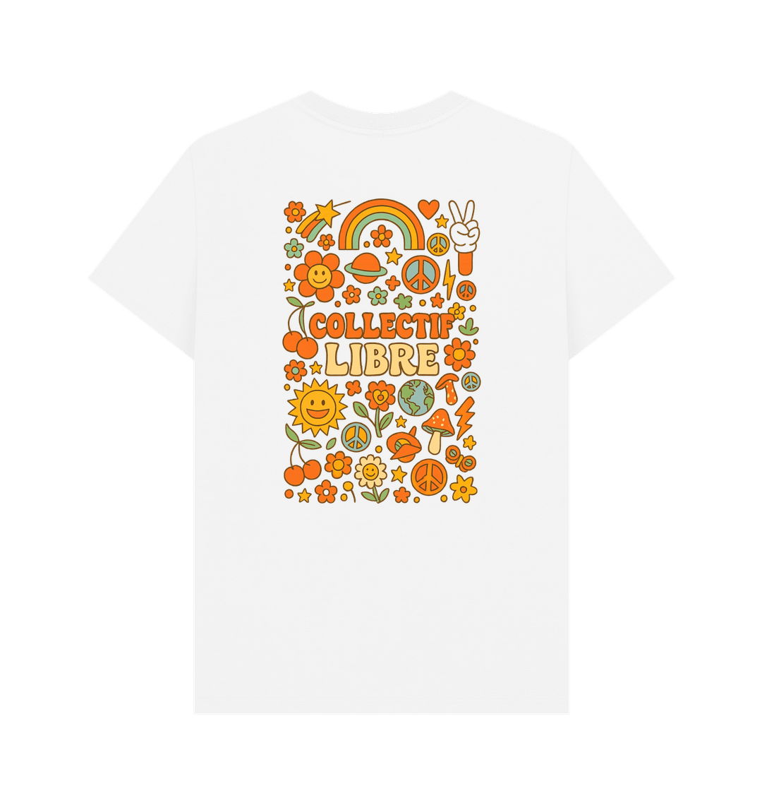 White Printed T-shirt