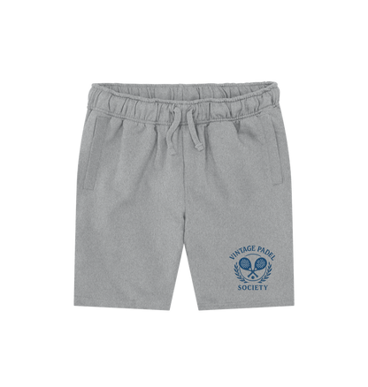 Athletic Grey Printed Mens Shorts