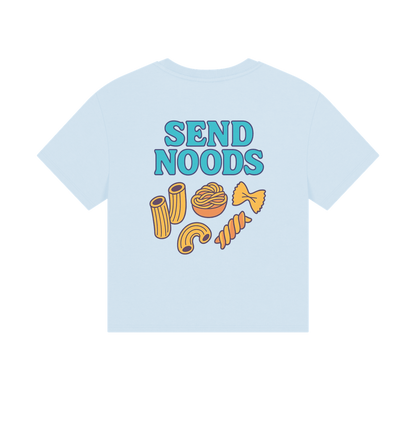 Sky Blue Printed T-shirt