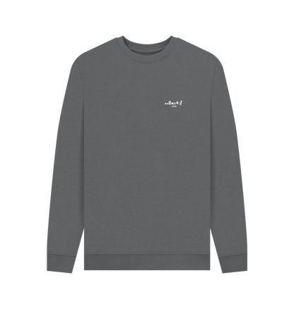 Slate Grey Printed Sweater